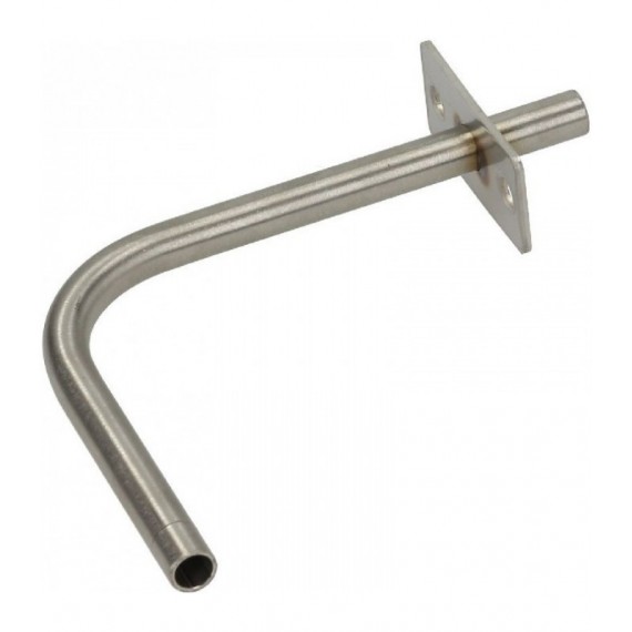 RACCORDO SPRUZZATORE CURVO Diam. 10x105 mm