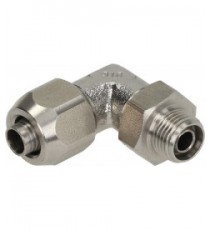 RACCORDO AD ANGOLO 1/8M Diam. 8/6 INOX