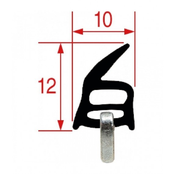 GUARNIZIONE FACCIATA FORNO 588x578 mm