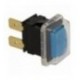 PULSANTE UNIPOLARE BLU 16A 250V
