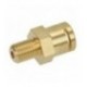 RACCORDO DIRITTO M8x1 - TUBI Diam. 4 mm
