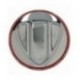 MANOPOLA ARGENTO-ROSSA Diam. 72 mm 160-280C