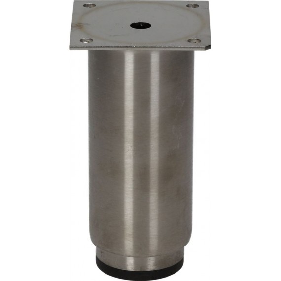 PIEDE REGOLABILE INOX Diam. 11/2 x h 120 mm