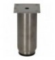 PIEDE REGOLABILE INOX Diam. 11/2 x h 120 mm