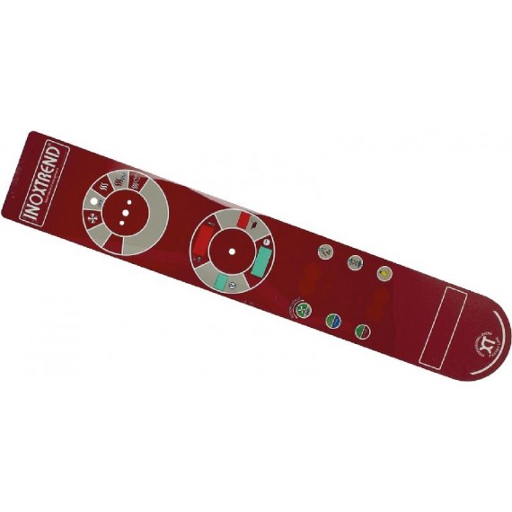 TARGA ELETTRONICA ROSSA