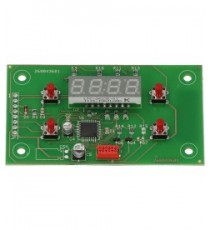 SCHEDA PULSANTI CON DISPLAY TIPO VECCHIO