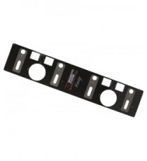 TARGA ELETTRONICA NERA