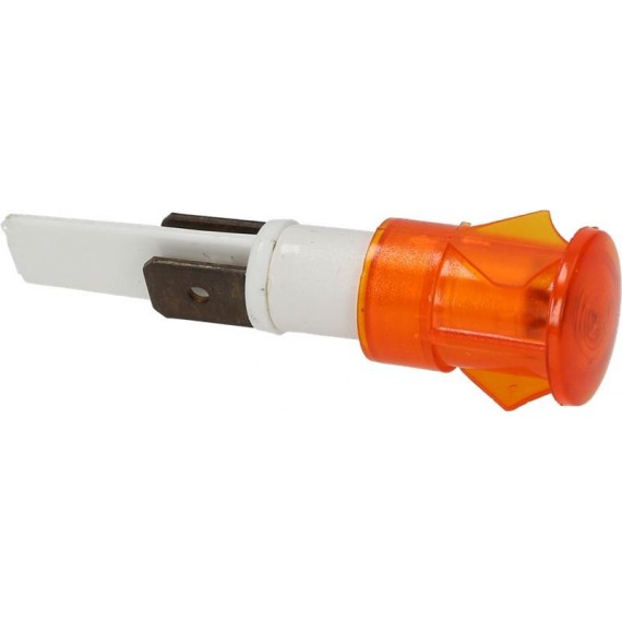 LAMPADA SPIA ARANCIO 24V