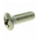 VITE A TESTA SVASATA CON CALOTTA M4x12