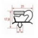 GUARNIZIONE AD INCASTRO 610x400 mm