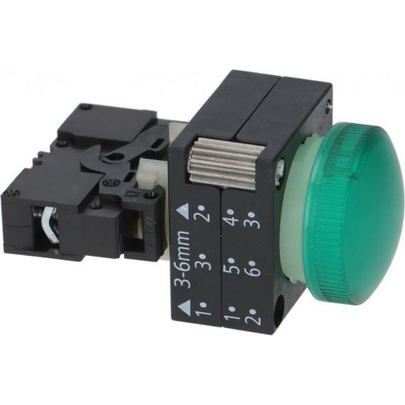 LAMPADA SPIA VERDE SIEMENS
