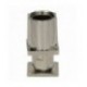 PIEDE REGOLABILE INOX Diam. 28 mm