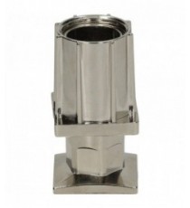 PIEDE REGOLABILE INOX Diam. 28 mm