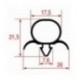 GUARNIZIONE AD INCASTRO 900x700 mm