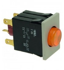 INTERRUTTORE BIPOLARE ARANCIO 16A 250V
