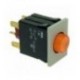 PULSANTE BIPOLARE ARANCIO 16A 250V