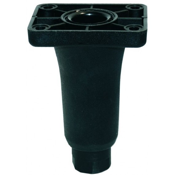 PIEDE BASE QUADRA IN PLASTICA