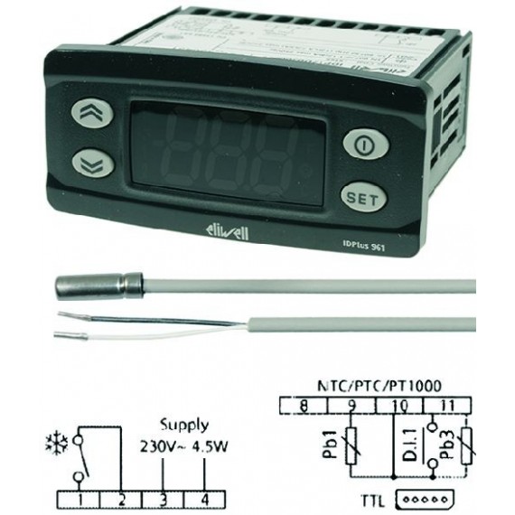 THERMOSTAT ELIWELL ID PLUS 961