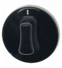 MANOPOLA NERA Diam. 52 mm