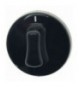 MANOPOLA NERA Diam. 52 mm