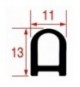 GUARNIZIONE PORTA FORNO 670x600 mm