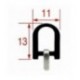 GUARNIZIONE PORTA FORNO 620x460 mm
