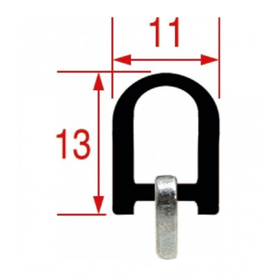 GUARNIZIONE PORTA FORNO 620x460 mm