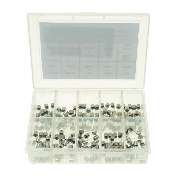 KIT FUSIBILI RAPIDI 5x20 - 100PZ 250V