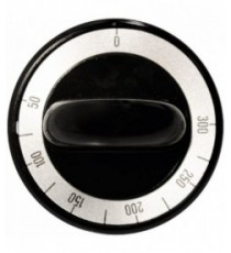 MANOPOLA NERA Diam. 62 mm 0-300C