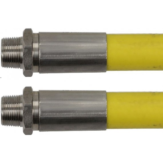 TUBO GAS NATURE PRO Diam. 3/4MM 2000 mm