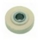 RUOTA CARRELLO IN PTFE Diam. 22-6x10 mm