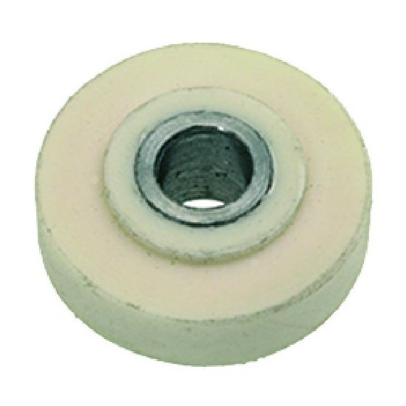 RUOTA CARRELLO IN PTFE Diam. 22-6x10 mm