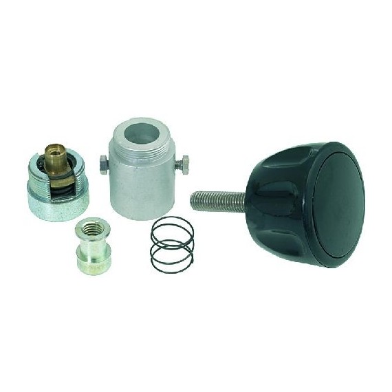 KIT MANOPOLA CARRELLO NERA CON BLOCCO