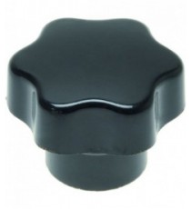 MANOPOLA NERA Diam. 25 mm PASSO M5