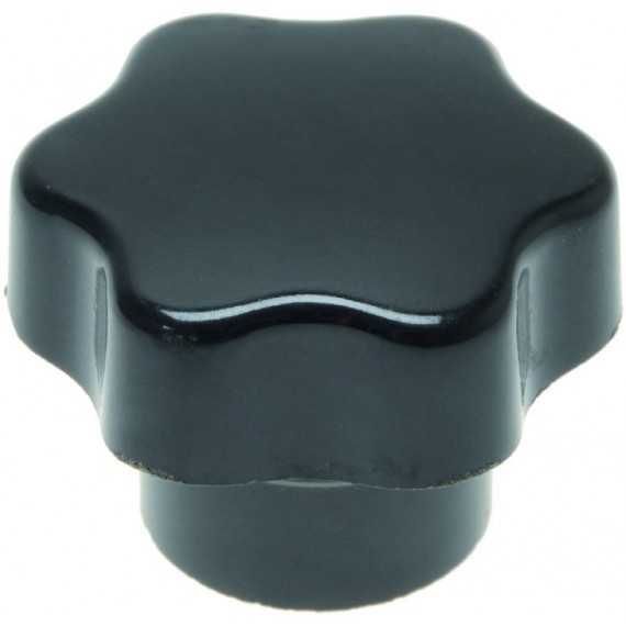 MANOPOLA NERA Diam. 25 mm PASSO M5