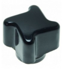 MANOPOLA NERA Diam. 28 mm PASSO M6