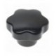 MANOPOLA NERA Diam. 40 mm PASSO M6