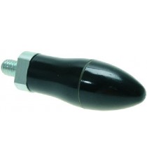 MANOPOLA NERA Diam. 16,5x54 mm PASSO M6