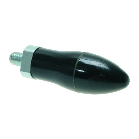 MANOPOLA NERA Diam. 16,5x54 mm PASSO M6