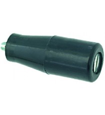 MANOPOLA A PERA NERA Diam. 18x46 mm PASSO M5