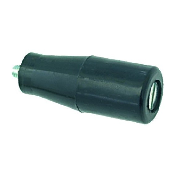 MANOPOLA A PERA NERA Diam. 18x46 mm PASSO M5