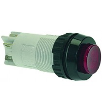 PULSANTE BIPOLARE ROSSO 2A 250V