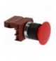 PULSANTE ARRESTO A FUNGO ROSSO C/BLOCCO