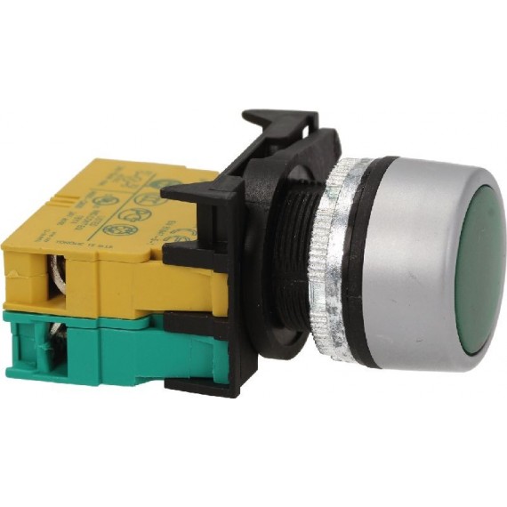 PULSANTE VERDE 16A 250V GIOVENZANA