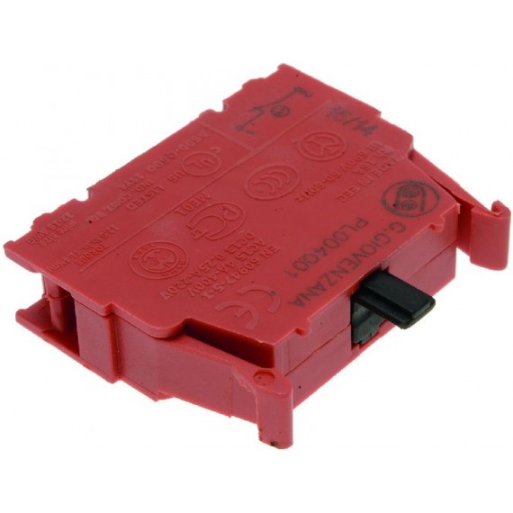 CONTATTO DI RICAMBIO ROSSO 16A 250V
