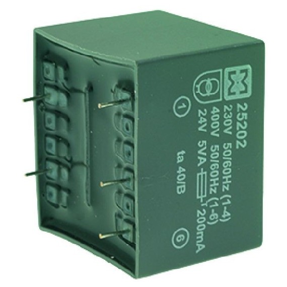 TRASFORMATORE 230-400V/24V 5VA