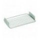 GRIGLIA INOX CON ALETTE DI FISSAGGIO