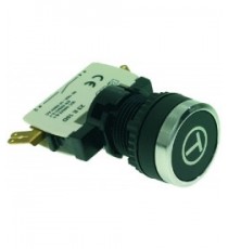 PULSANTE NERO 16A 690V