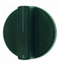 MANOPOLA COMMUTATORE NERA Diam. 45 mm