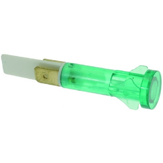 LAMPADA SPIA VERDE 24V